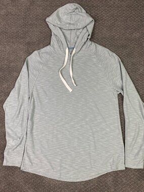 Free Fly Bamboo Slub Hoody Hoodie II Men's Small Harbor Gray Performance 082120
